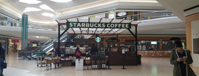 Starbucks is one of Lakeforest Mall.