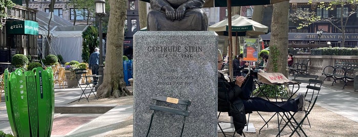 Gertrude Stein Statue is one of NYC In FOCUS.