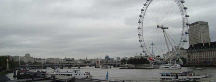 Westminster Millennium Pier is one of London Calling.