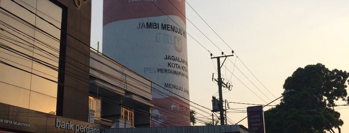 Tower Air Jelutung is one of Jambi Trip 2017.