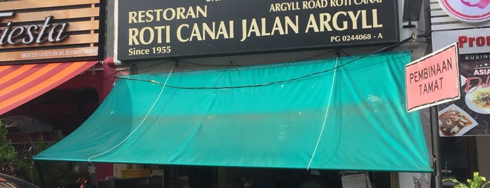 Argyll Road Roti Canai is one of Pulau Penang 2022 trip.