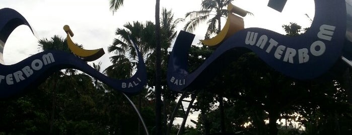 Waterbom Bali is one of Bali Trip.