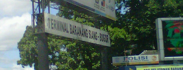 Terminal Baranangsiang is one of Buitenzorg.