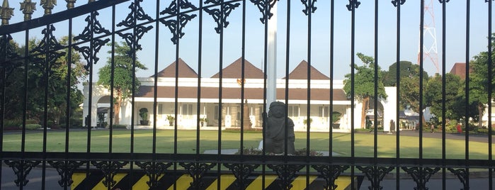 Gedung Agung Yogyakarta (Istana Kepresidenan) is one of Ngayogyakartahadiningrat.