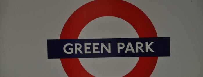 Green Park London Underground Station is one of London Calling.