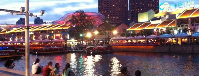 Clarke Quay Riverside is one of Singapore Short trip 2022.