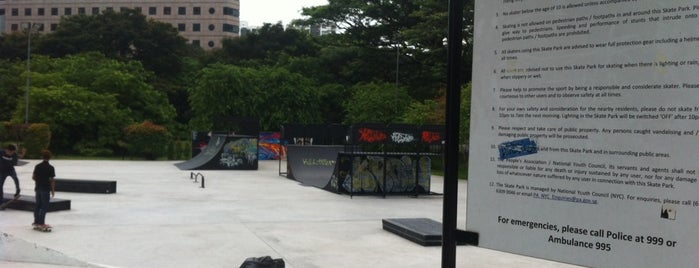 Somerset Skate Park is one of Singapore Short trip 2022.