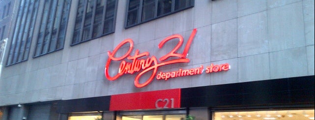 Century 21 Department Store is one of New York.