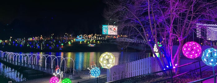 Lake Lanier's Magical Nights of Lights is one of Post 4sqDay 13.