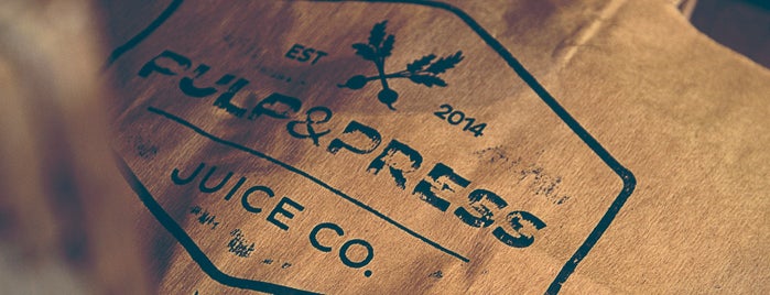 Pulp & Press Juice Co. is one of Toronto.