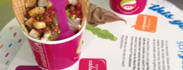 Menchie's Frozen Yogurt is one of To go this spring:.