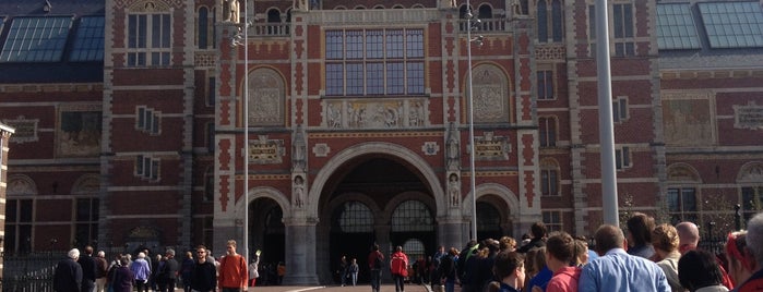 Rijksmuseum is one of Amsterdam places to see.