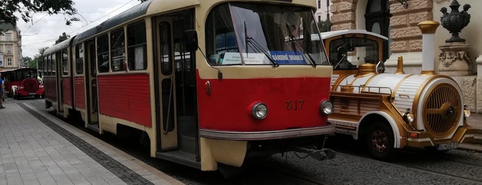 SND (tram, bus) is one of Bratislava MHD Električka 4.