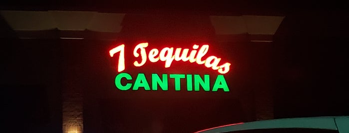 7 Tequilas Cantina is one of Restaurants.
