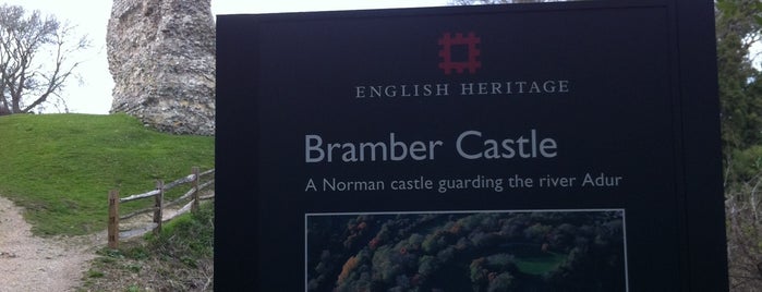 Bramber Castle is one of Steyning.