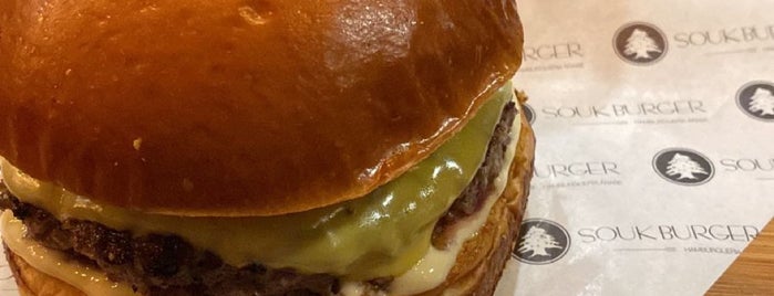 Souk Burger is one of São Paulo - Comida🍴.