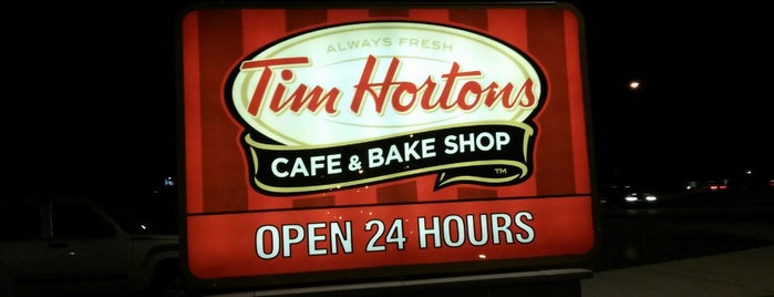 Tim Hortons is one of My favs.