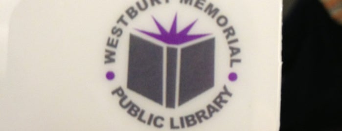 Westbury Memorial Library is one of สถานที่ที่ Anthony ถูกใจ.
