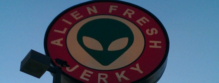Alien Fresh Jerky is one of Vegas to LA.