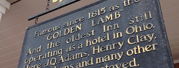 The Golden Lamb is one of Historic Hotels to Visit.