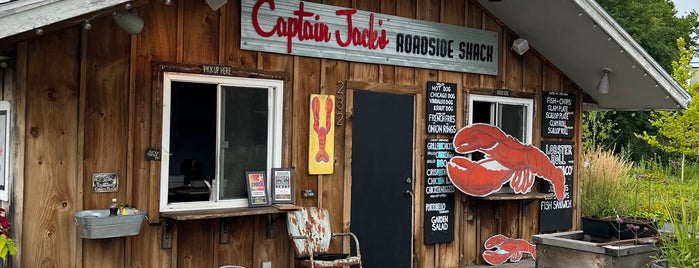 Captain Jack's Roadside Shack is one of Western Mass Faves.