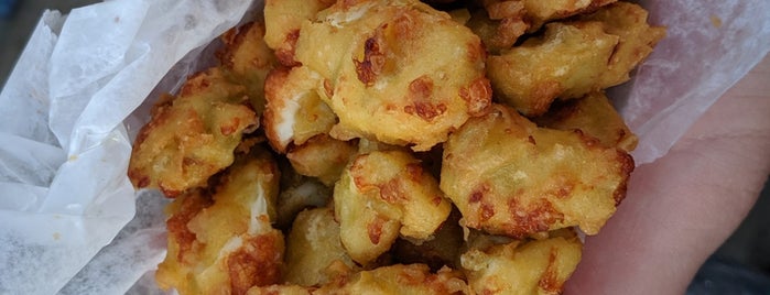 Miller's Cheese Curds is one of MN State Fair Food to Try.