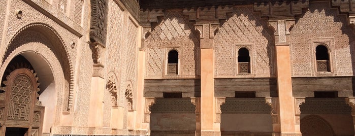 Medersa Ben Youssef is one of Fas.