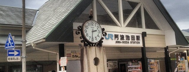 Awa-Ikeda Station is one of ロケみつ～四国一周ブログ旅.