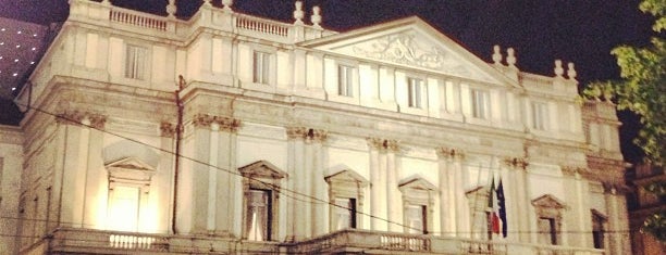 Teatro alla Scala is one of Mangia che te fa bene!.