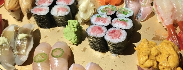 Sushi Yasaka is one of N Y C.  t r y.