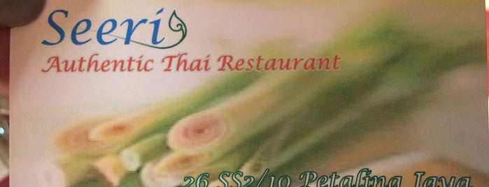 Seri Authentic Thai Restaurant (喜季正宗泰国海鲜饭店) is one of Tempat makan klang valley.