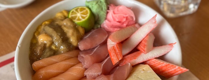 Agezuki is one of Sashimi and Sushi.
