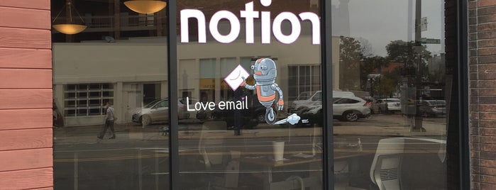 Notion is one of Ann Arbor Tech Hub.