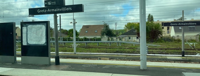 RER Gretz-Armainvilliers [E] is one of Ligne P Paris-Est.