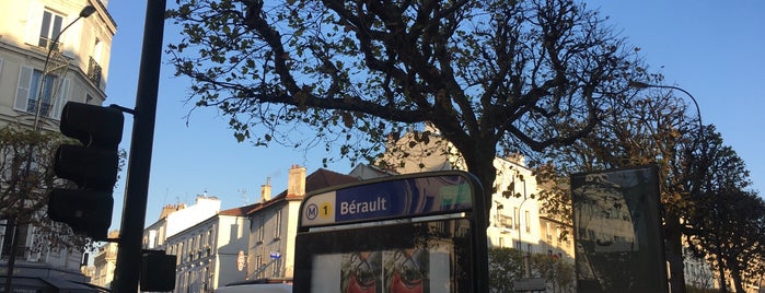 Métro Bérault [1] is one of Vincennes: in laws hometown ♥.