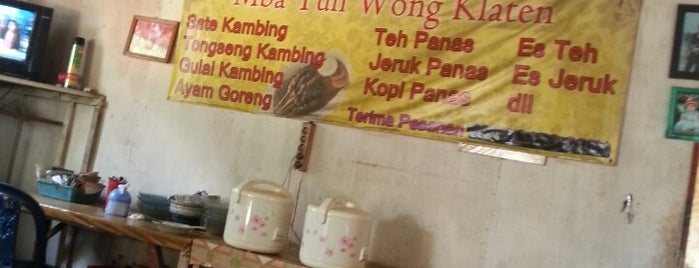 Warung Sate Kambing Mba Tun is one of last visit at Desember 2010.