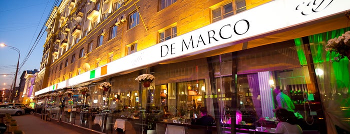 Де Марко is one of рестораны.