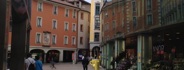 Piazza Dante Alighieri is one of İsviçre\Lugano Mayıs 2022.