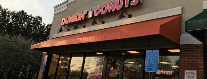 Dunkin' is one of Different Foods and Restaurants.
