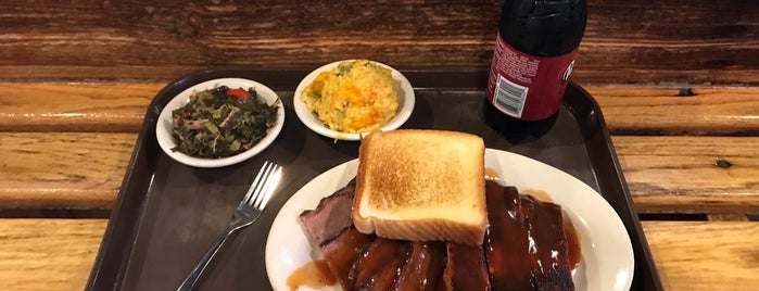 Cousin's Bar-B-Q is one of Places to try.