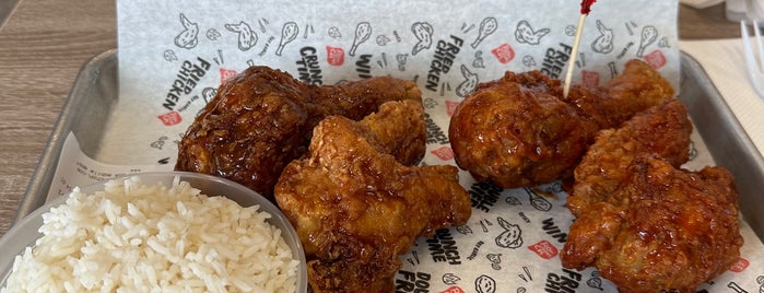 Bonchon Chicken is one of Places To Try.