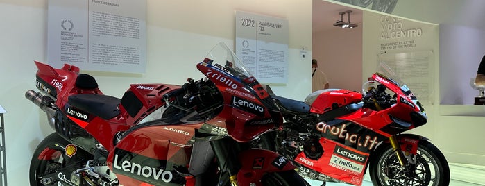 Ducati Motor Factory & Museum is one of EU -Greece, Italy.