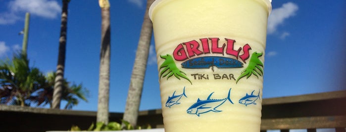 Grills Seafood Deck & Tiki Bar is one of ivy.