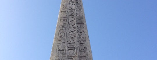 Obelisk von Luxor is one of Paris.