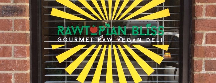 Rawtopian Bliss Gourmet Raw Vegan Deli is one of V E G A N.