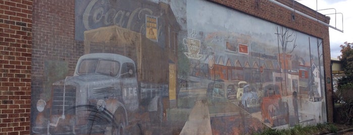 “Five Points - 1948” Mural By Blue Sky is one of Public Art in Columbia, SC.