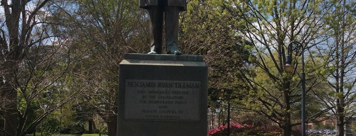 Benjamin Ryan Tillman Monument is one of Lugares favoritos de Lizzie.