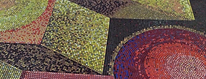 Hearst Mosaic is one of DFW Art Walk @ DFW Airport.