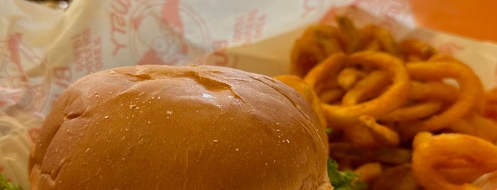Krusty Burger is one of Vuelta al mundo.