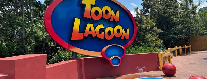Toon Lagoon is one of Lugares Especiais.